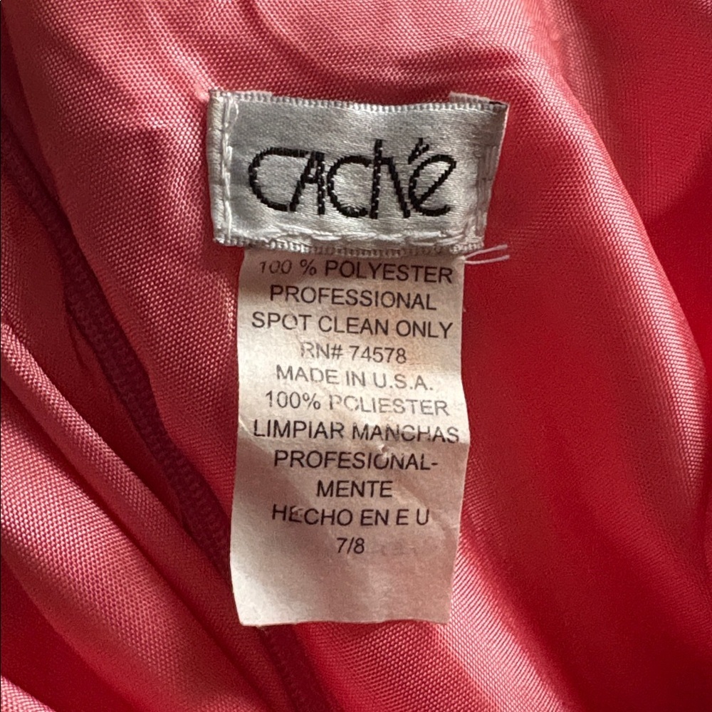 Vintage Y2K Cache formal dress - size 7/8
Beautiful piece - rare ! - Picture 10 of 10